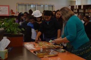 Mrs. Mumy's class provided delicious snacks for everyone at the presentation.