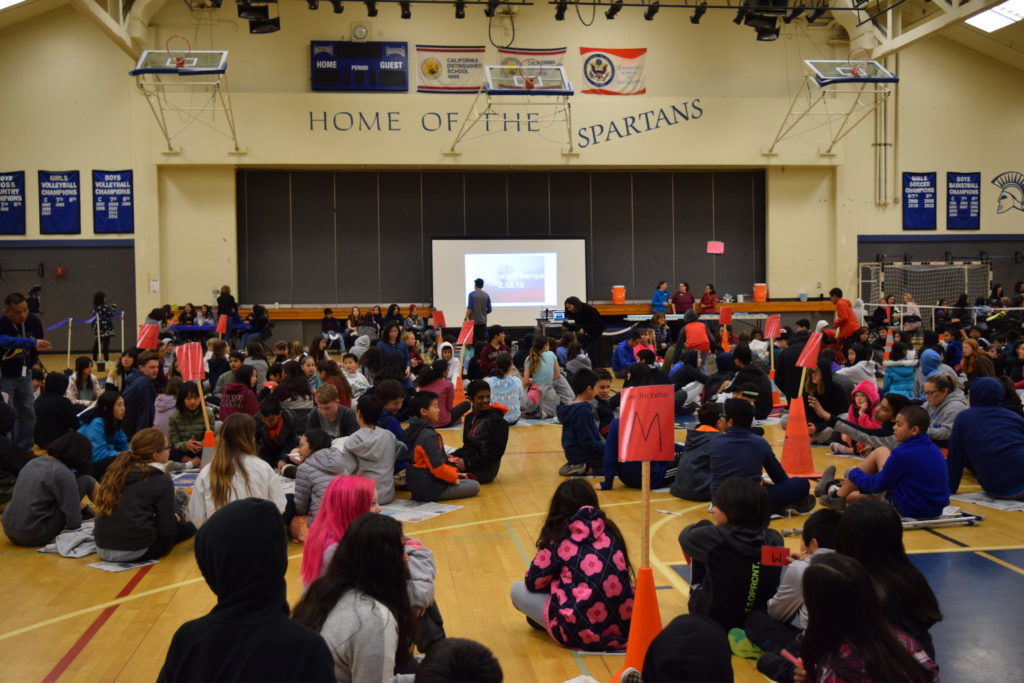 SMS seventh graders learn about global poverty