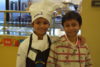 student chefs smiling