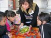 Students learn healthy recipes