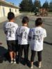 Vargas students wear their wrestling shirts with pride