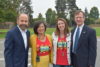 Senator Hill with Principal Mourtos, Assistant Principal Carlson and Superintendent Picard