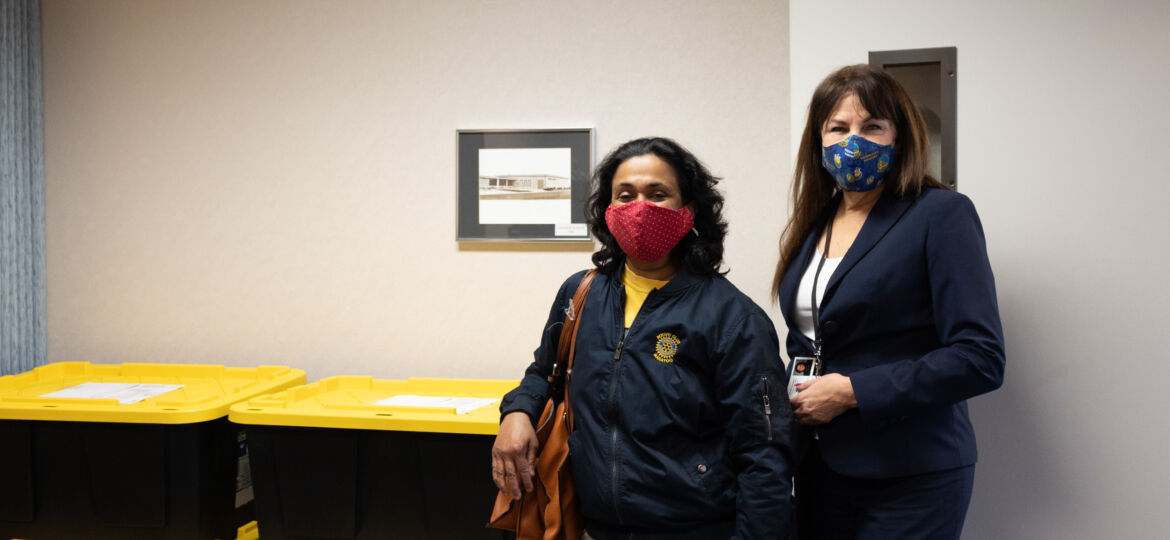 Rotary delivery to SESD-7309